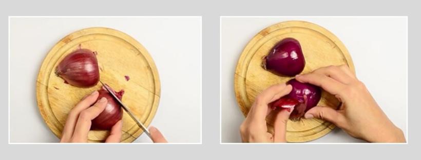 how to chop onion