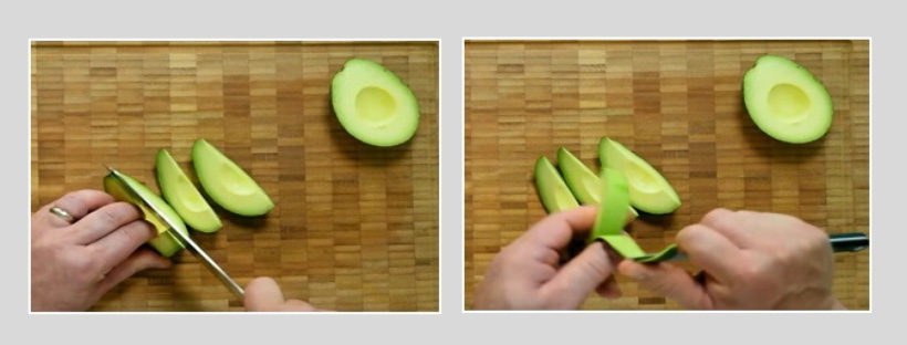 how to cut avocado