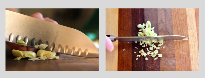 how to Chop a Garlic