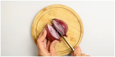 How to cut onion
