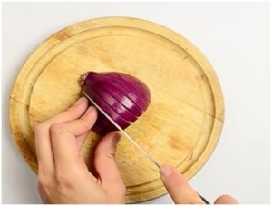 How to cut onion 