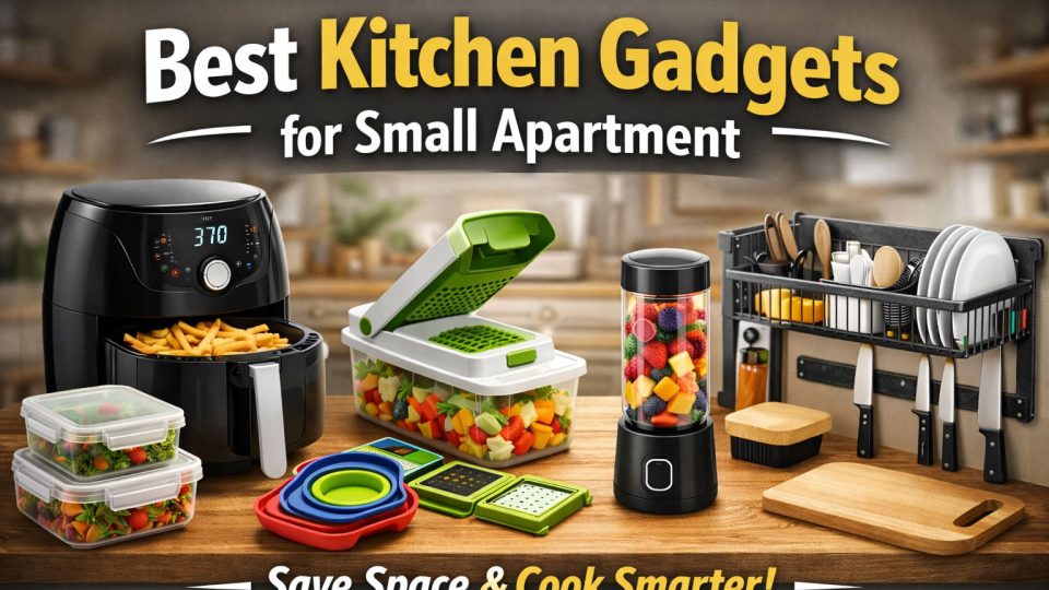 Best Kitchen Gadgets for Small Apartment (Save Space & Cook Smarter)